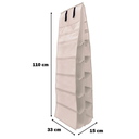 Porte-rangement suspendu avec poches pour chaussures