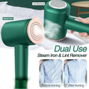 anti bouloches et fer a repasser 2en1