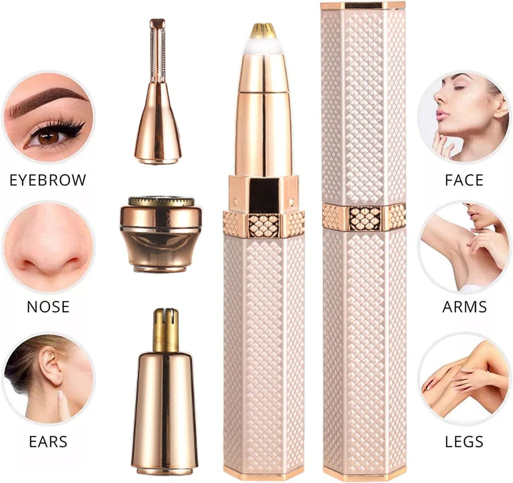 Épilateur à sourcils 4 en 1 Boxili