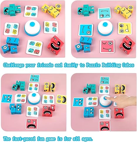 Jeu de cube changement de visage