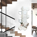 Sticker mural miroir 12PCS