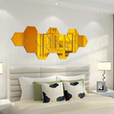 Sticker mural miroir 12PCS