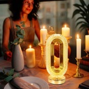 Lampe de table en cristal