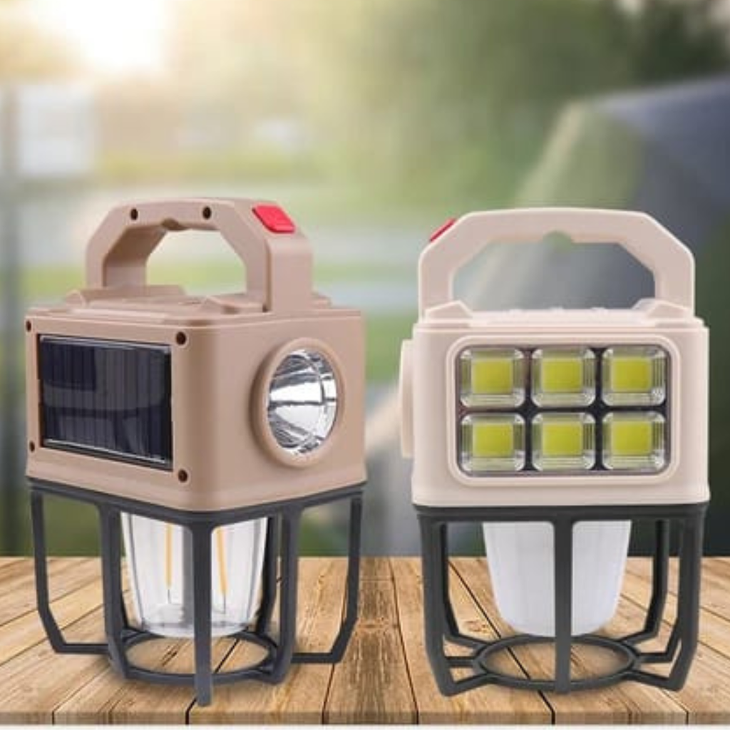 Lampe de camping à énergie solaire à 3 modes