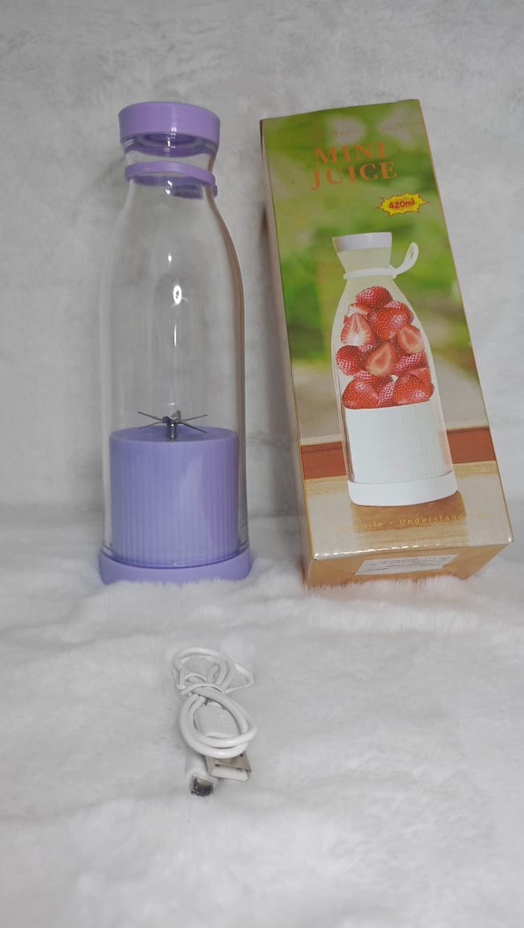 Bouteille Blender électrique portable rechargeable