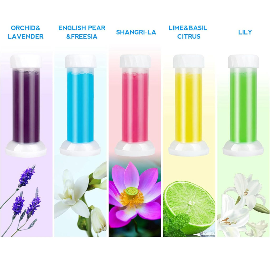 Gel tampons désodorisants pour toilette