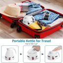 Bouilloire électrique pliable en silicone