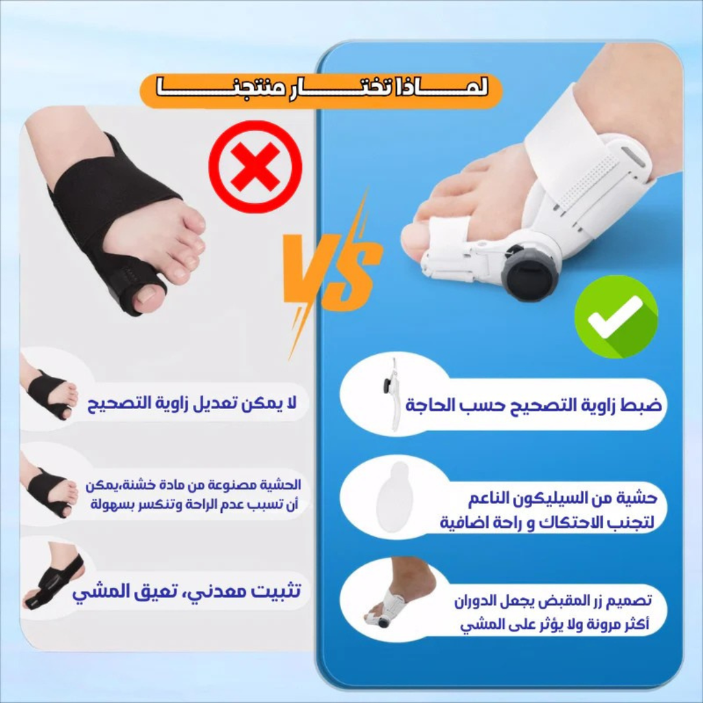 Correcteur Hallux avec Molette Réglable