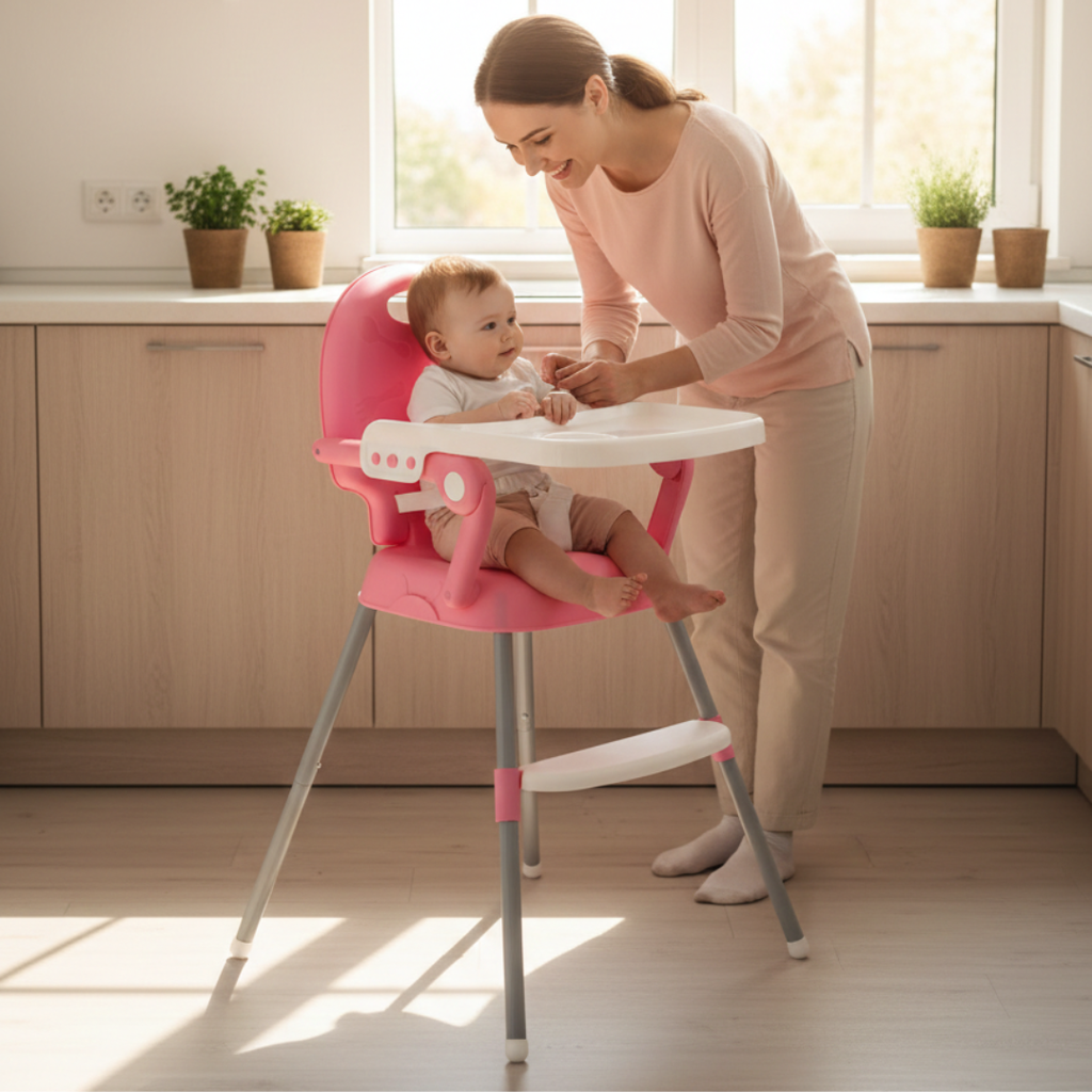 Chaise Haute Bébé Multifonction