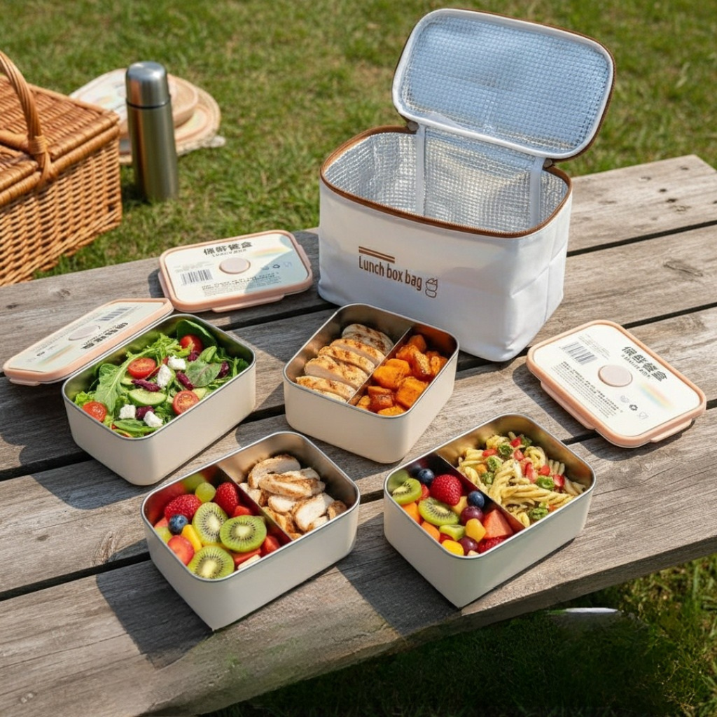 Lunch Box 4 étage avec Sac Isotherme (copie)